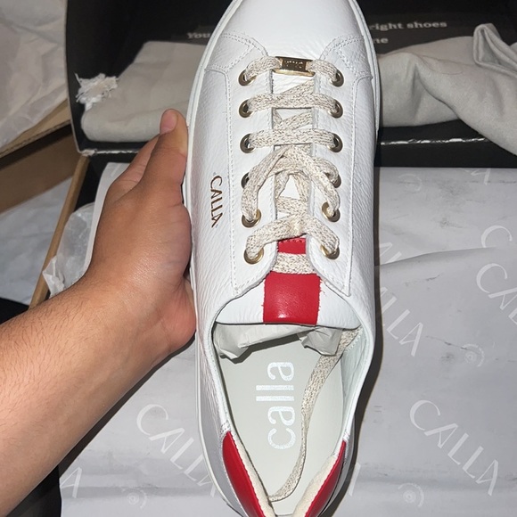 CALLA Star White and red sneakers - Picture 6 of 7